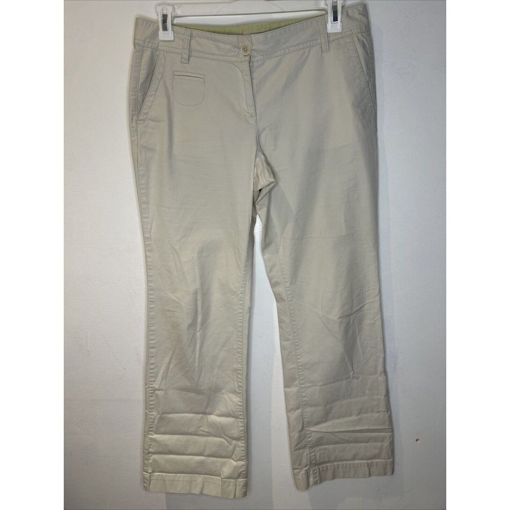 ANN TAYLOR LOFT Mid Waist Wide Leg 5 Pockets Sz10‎
